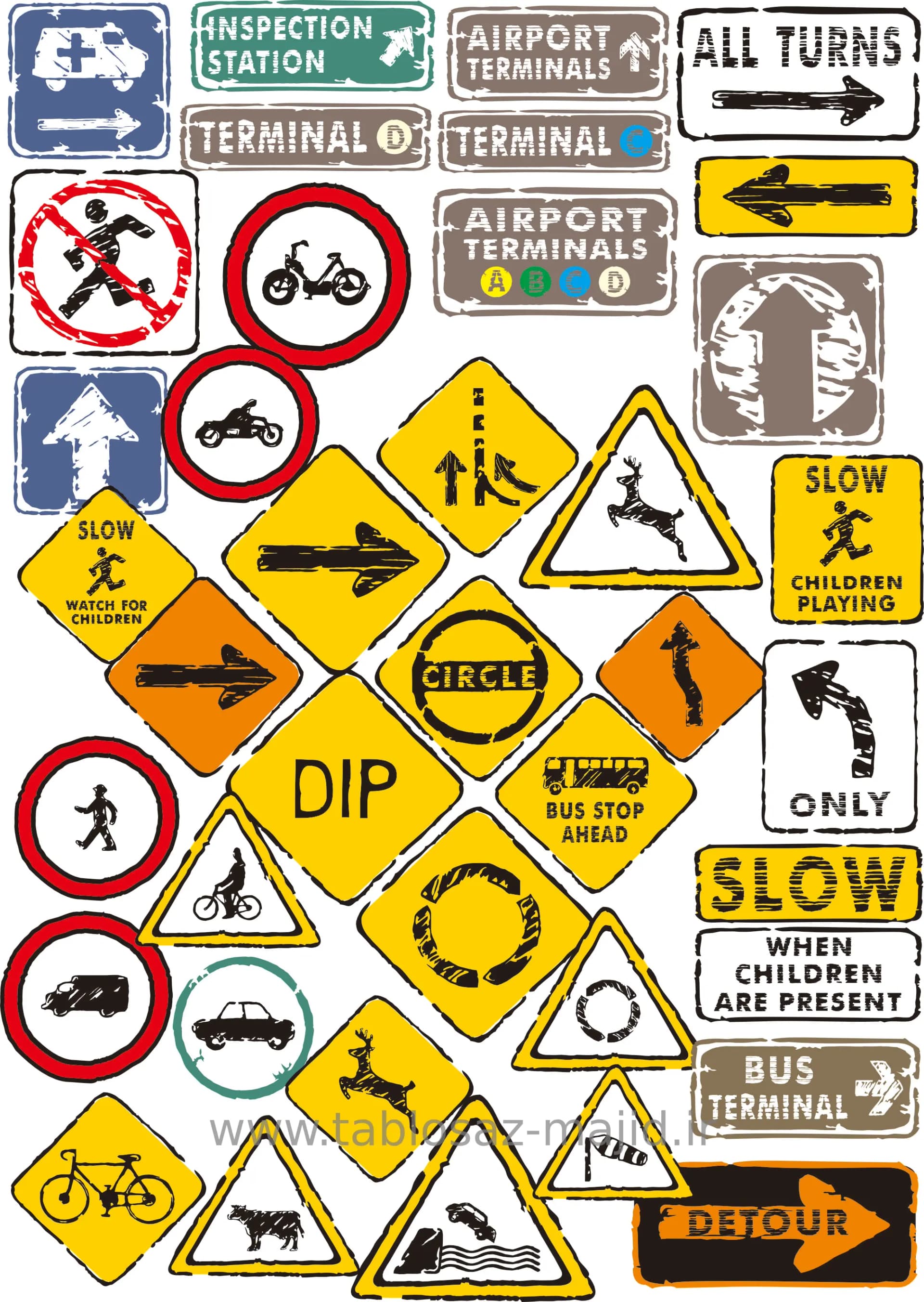 وکتور تابلو