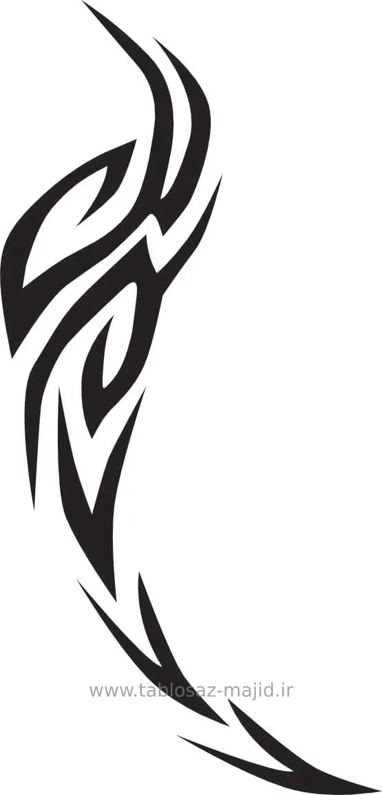 وکتور دکور طرح گل و گیاه