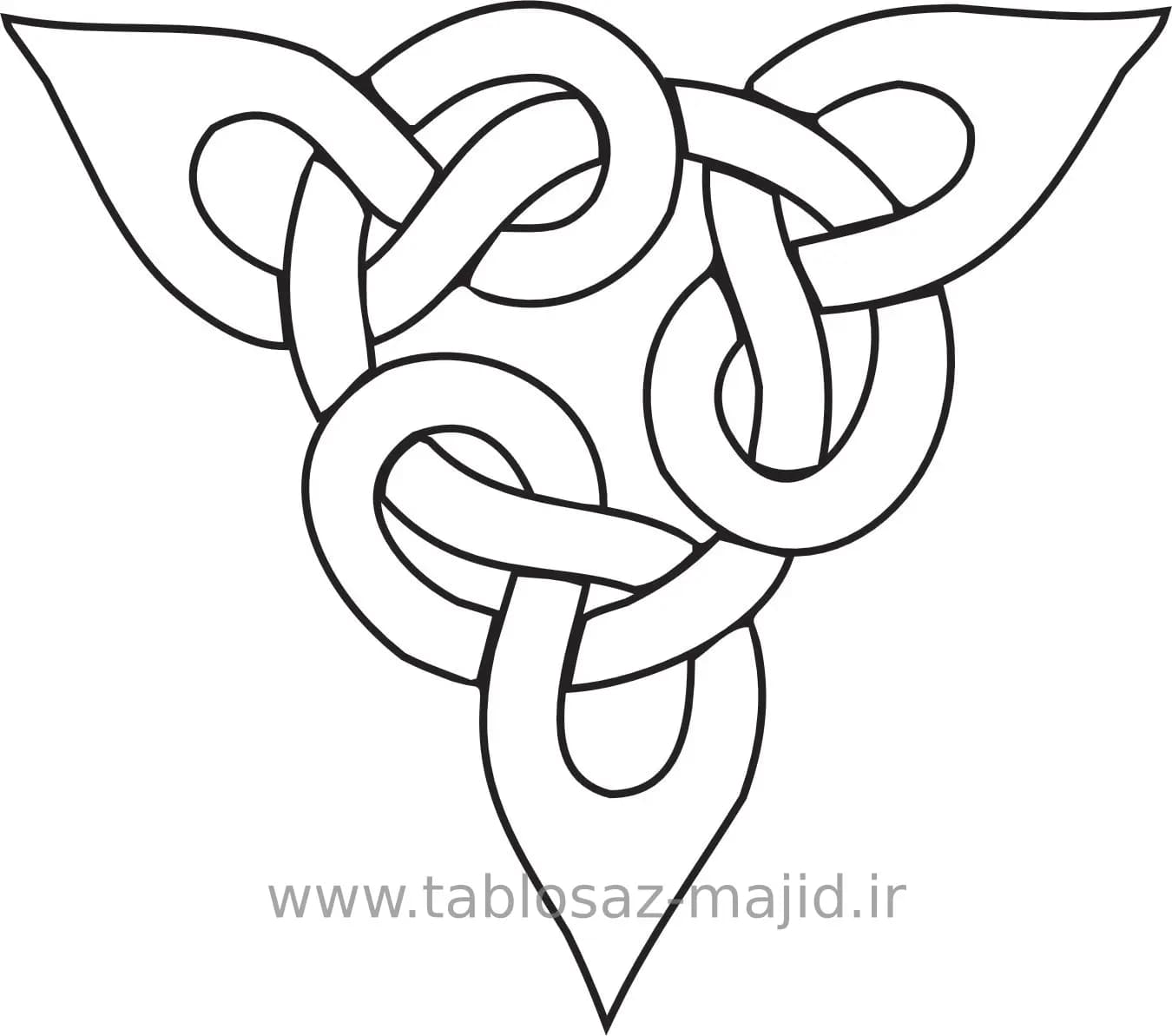 وکتور دکور با کادر مربعی