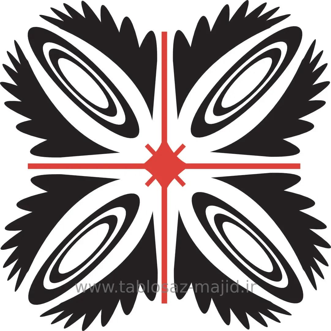 وکتور دکور طرح گل و گیاه