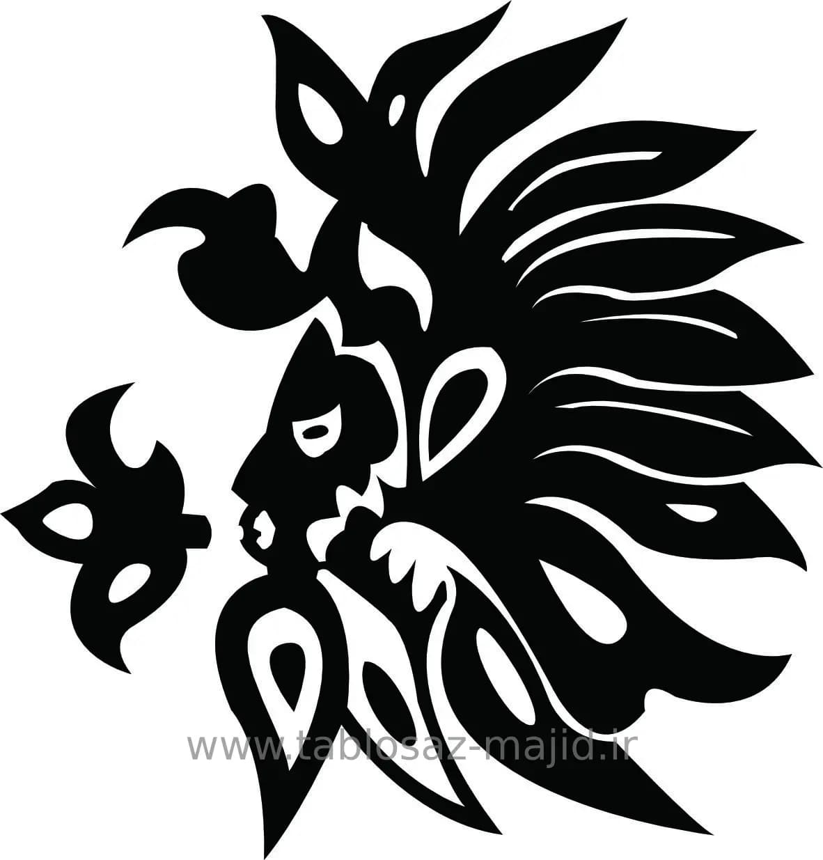 وکتور دکور طرح حیوانات