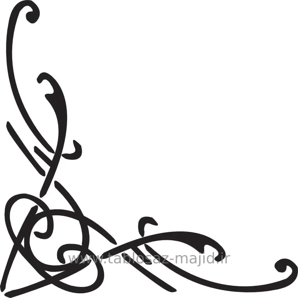 وکتور دکور طرح گل و گیاه