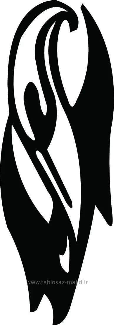 وکتور دکور طرح گل و گیاه