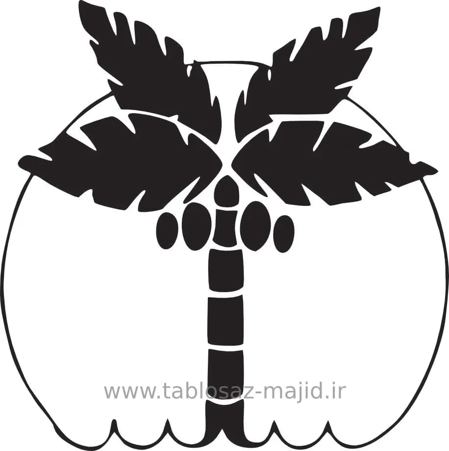 وکتور دکور با کادر دایره ای