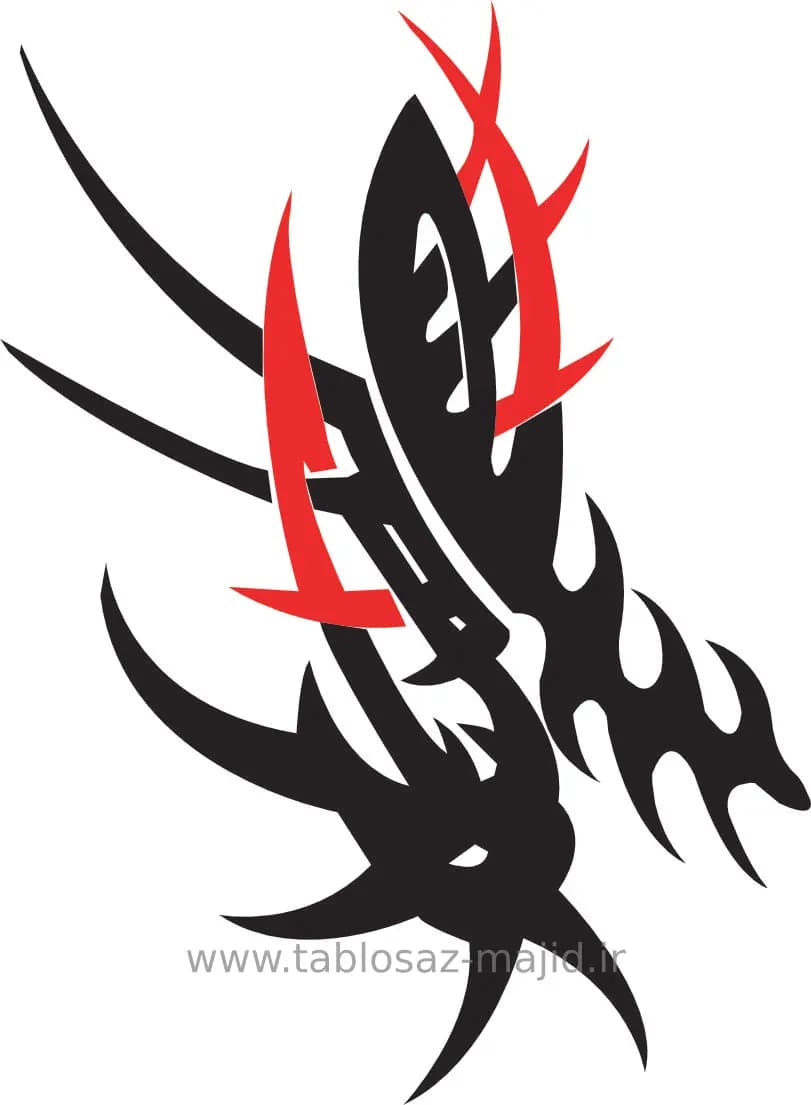 وکتور دکور طرح حیوانات