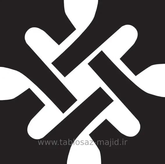 وکتور دکور با کادر مربعی