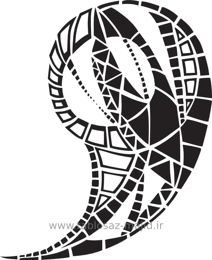 وکتور دکور طرح گل و گیاه