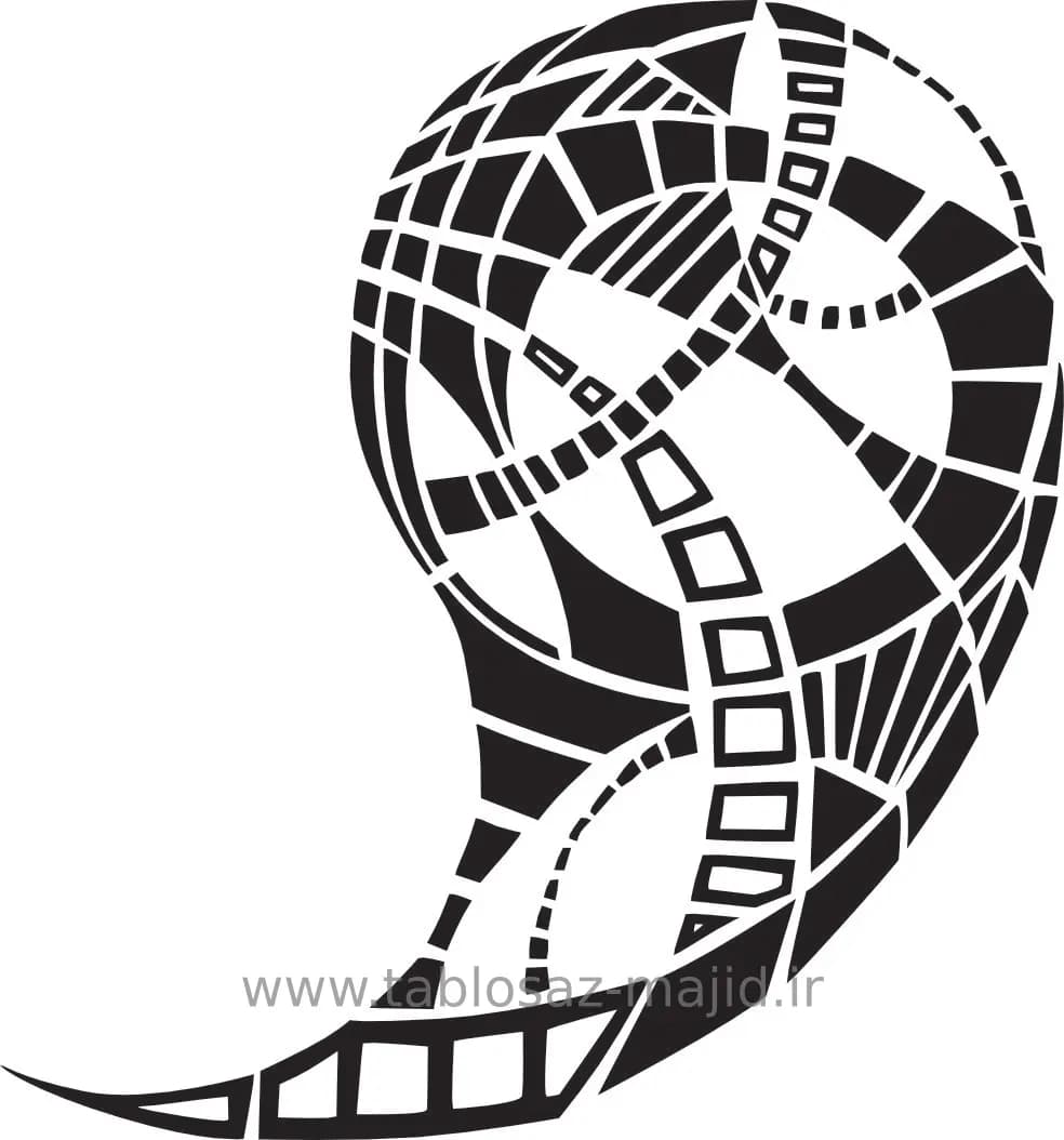 وکتور دکور طرح گل و گیاه