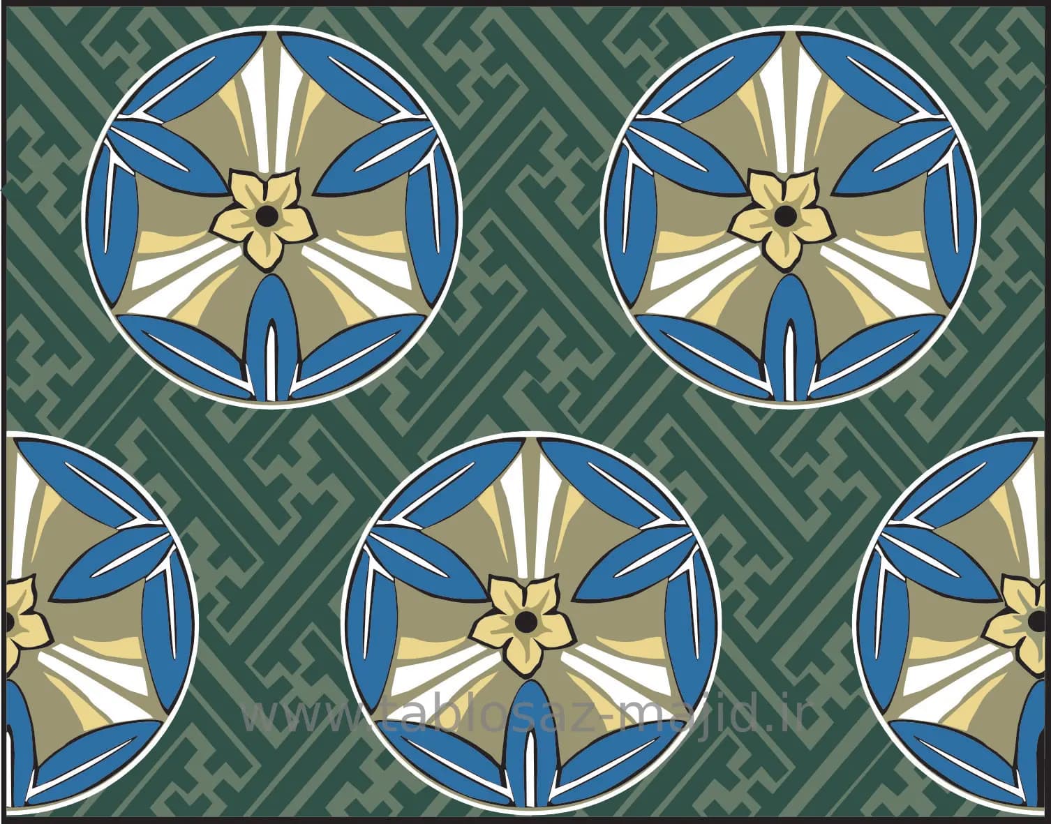 وکتور دکور طرح زمینه