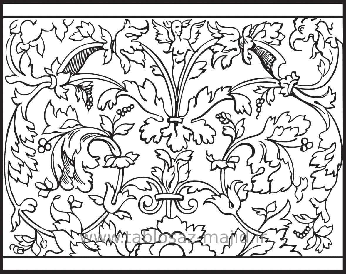 وکتور دکور طرح زمینه