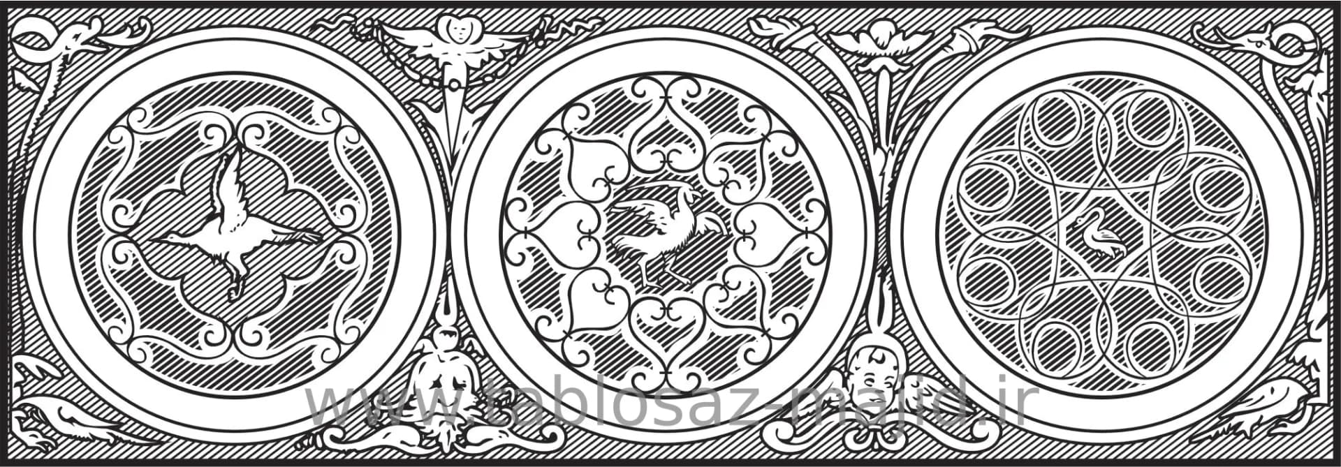 وکتور دکور طرح زمینه