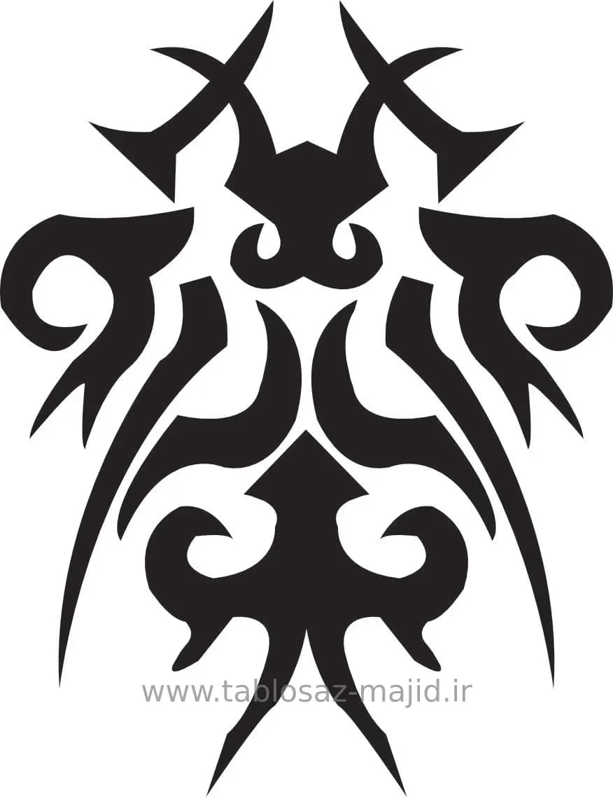 وکتور دکور طرح حیوانات