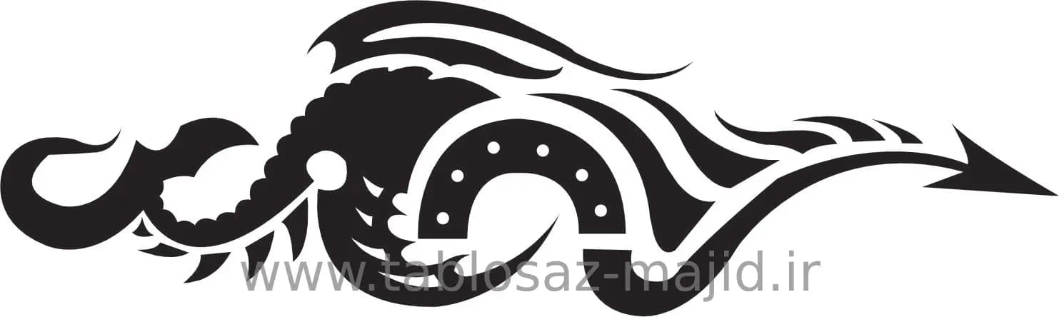 وکتور دکور طرح حیوانات